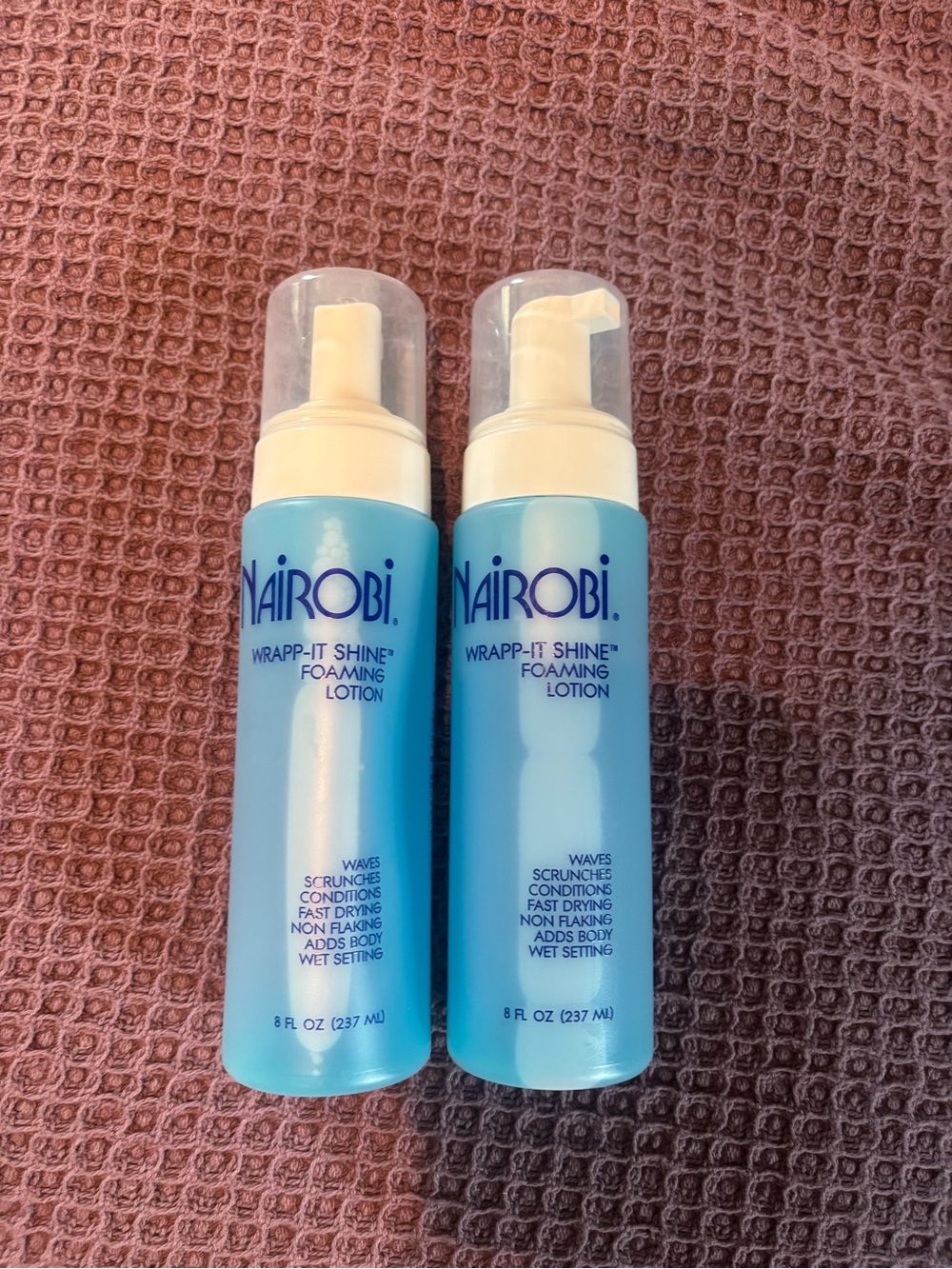 Wrapp-It Shine Foaming Lotion — Blue
